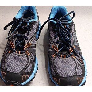 New Balance Womens 610 WT610BB2 Orange Blue Trail Running Shoes Size 7.5 Wide